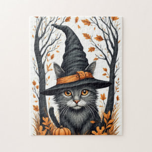 Halloween Cat  Jigsaw Puzzle