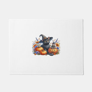 Halloween Cat Mouse Pumpkins T-Shirt Essential T-S Doormat