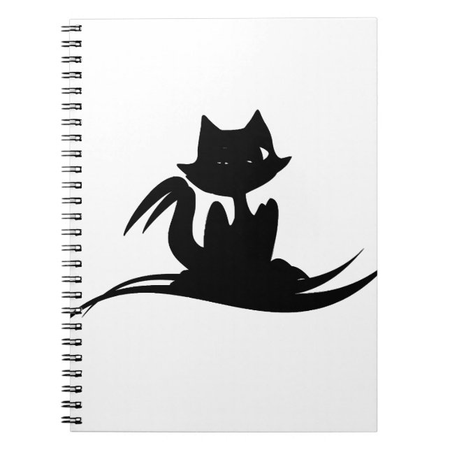 Halloween cat                          notebook (Front)