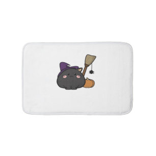 Halloween Cat Oversized T-Shirt Bath Mat