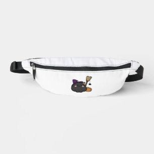 Halloween Cat Oversized T-Shirt Bum Bags