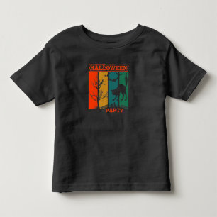 Halloween Cat Party Toddler T-Shirt