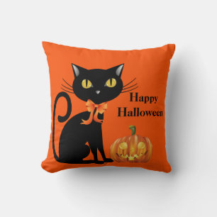 Halloween Cat Pillow