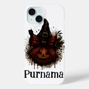 Halloween Cat Pumpkin iPhone Case – Witchy Fall Vi