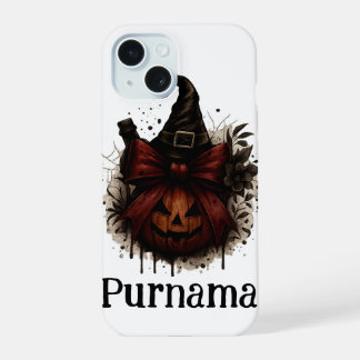 Halloween Cat Pumpkin iPhone Case – Witchy Fall Vi