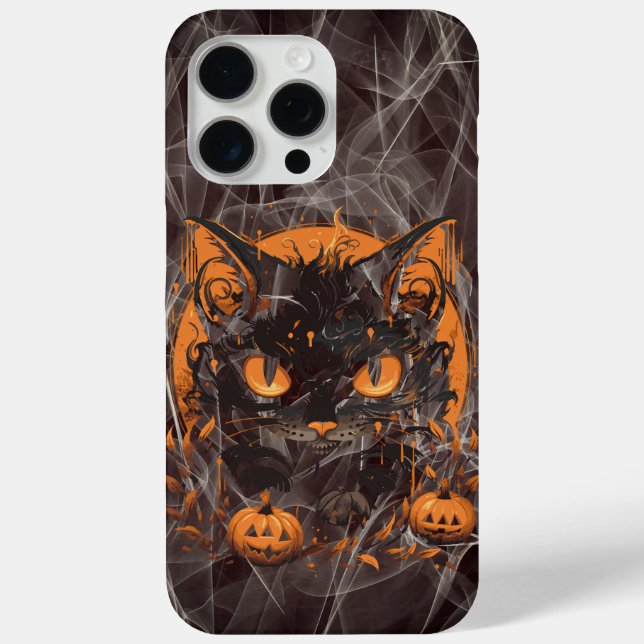 Halloween cat pumpkins Case-Mate iPhone case (Back)