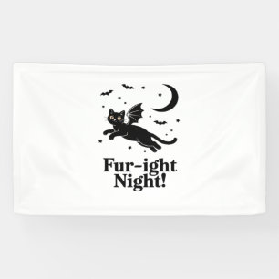 Halloween Cat  Spooky and Stylish Feline-Inspired  Banner