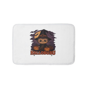 Halloween Cat  Spooky and Stylish Feline-Inspired  Bath Mat