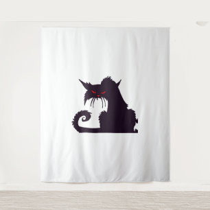 Halloween Cat                               Tapestry