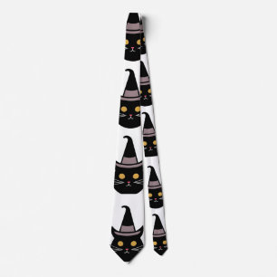 Halloween Cat Tie