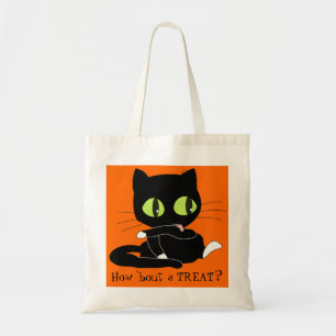 Halloween Cat Trick or Treat Bag
