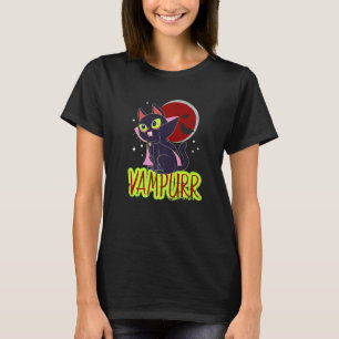 Halloween Cat Vampire Vampurr Cat Lady Women Men M T-Shirt