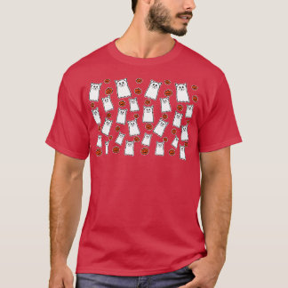 Halloween Cats And Pumpkins T-Shirt