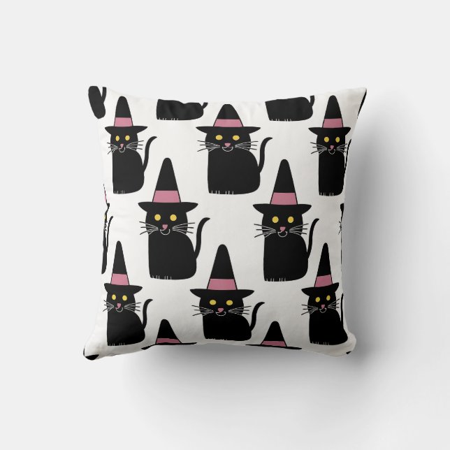 Halloween Cats Cushion (Back)