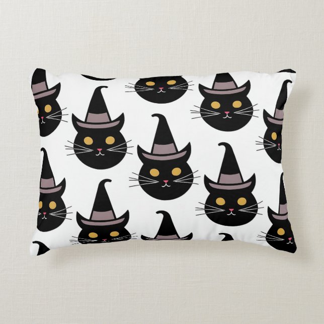 Halloween Cats Decorative Cushion (Front)