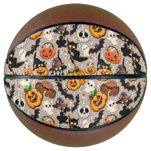 Halloween Cats Funny Party Basketball