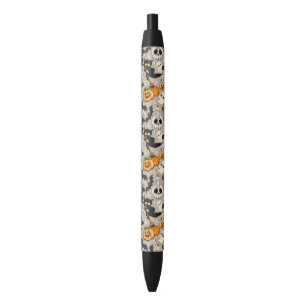 Halloween Cats Funny Party Black Ink Pen