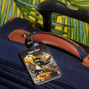Halloween Cats Funny Party Luggage Tag