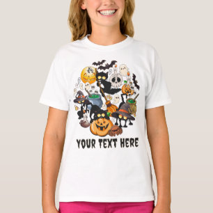 Halloween Cats Funny Party T-Shirt