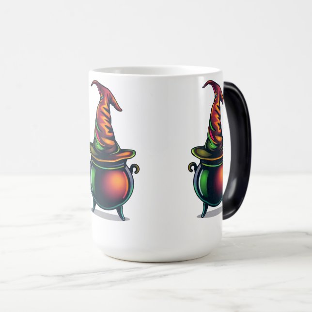 Halloween Cauldron  Magic Mug (Front Right)