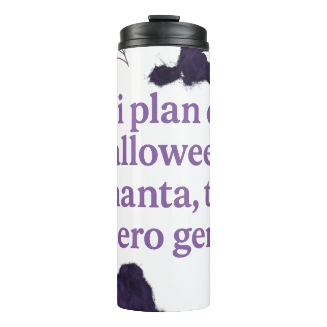 Halloween celebrates your way thermal tumbler (Front)