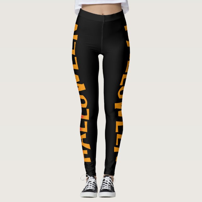 Halloween Celebration  Leggings (Front)