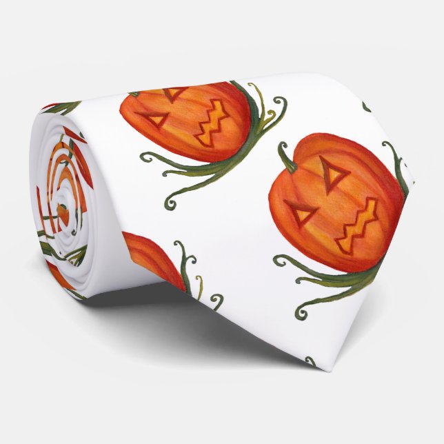 Halloween Celebration Tie (Rolled)