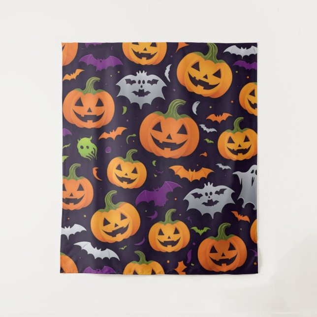Halloween Celebrations Tapestry (Front)