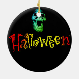Halloween Ceramic Ornament