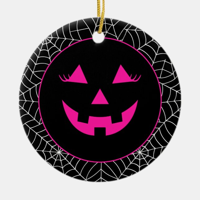 Halloween  ceramic tree decoration (Front)