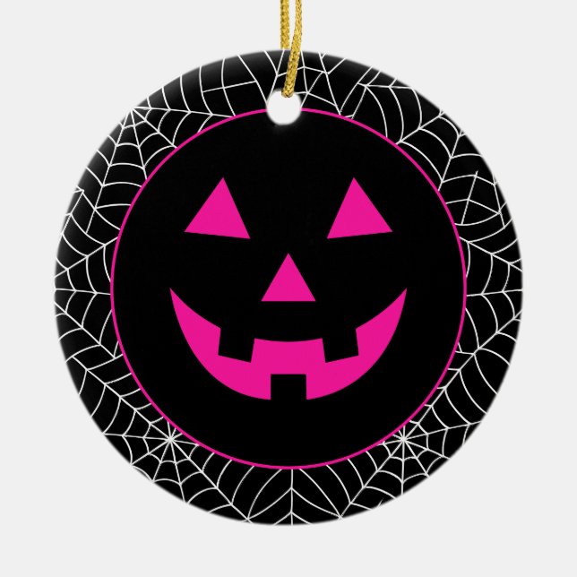 Halloween  ceramic tree decoration (Front)