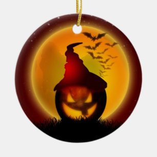 Halloween Ceramic Tree Decoration