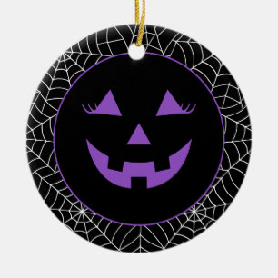 Halloween ceramic tree decoration