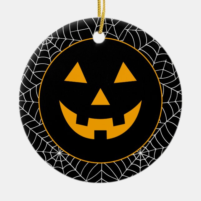 Halloween  ceramic tree decoration (Front)