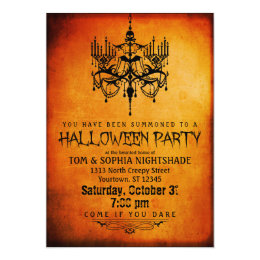 halloween party invites