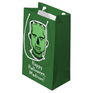 Halloween Characters custom text gift bags