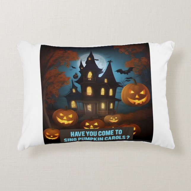 "Halloween Charm Pillow (Front)