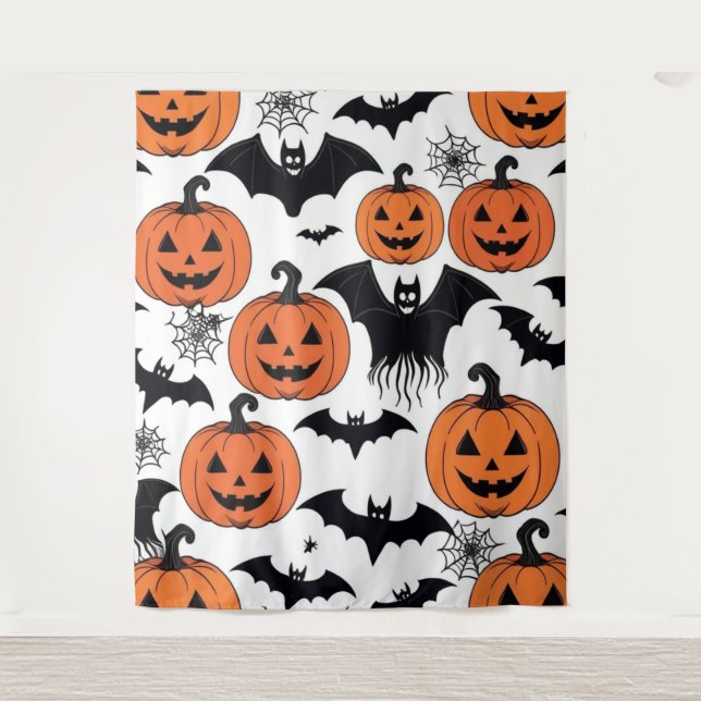 Halloween Cheer Tapestry (Front)