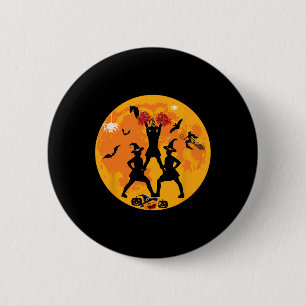 Halloween Cheerleading Funny Costume Cheerleader C 6 Cm Round Badge