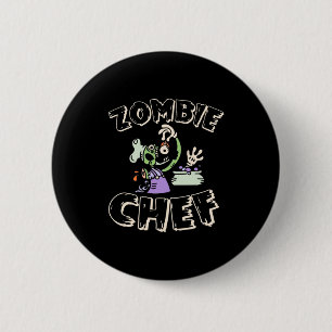 Halloween Chef 6 Cm Round Badge