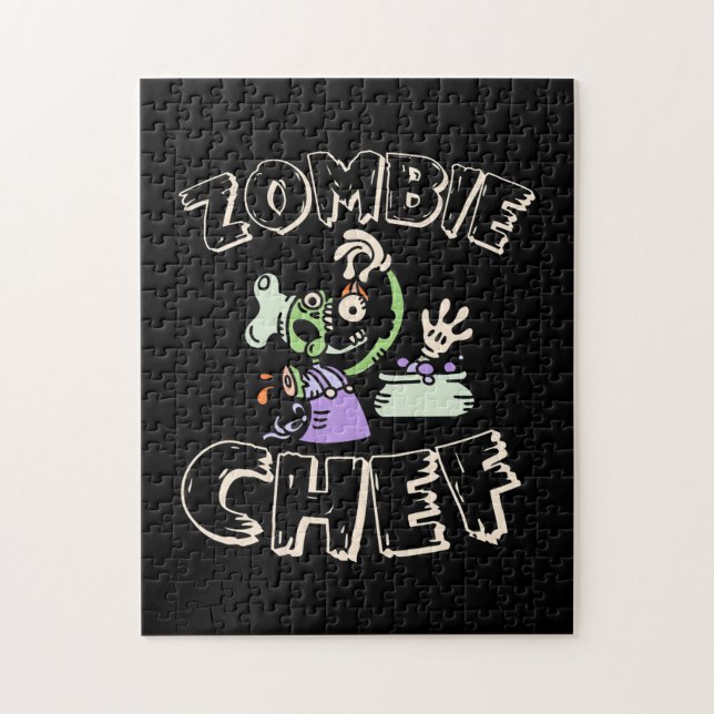 Halloween Chef Jigsaw Puzzle (Vertical)