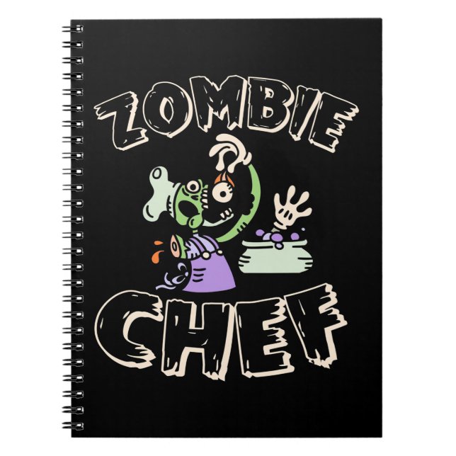 Halloween Chef Notebook (Front)