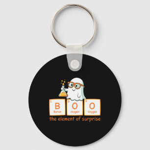Halloween Chemistry Boo The Element Of Surprise Cu Key Ring