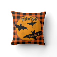 Halloween chequered design