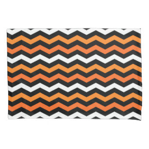 Halloween Chevron Plaid Pillow Case