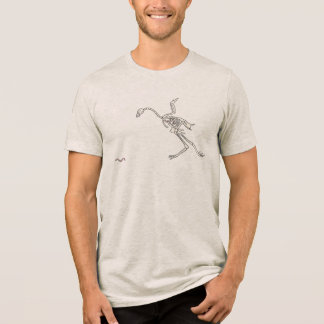 Halloween Chicken Skeletal Tri-Blend Shirt
