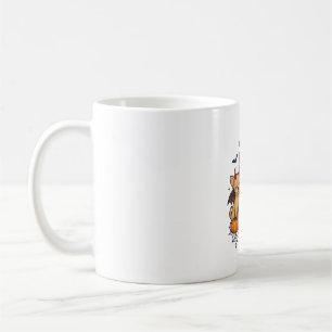 Halloween Chihuahua Dogs Pumpkins Witch Hat Spell Coffee Mug