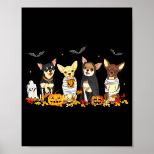 Halloween Chihuahua Ghost Soky Chihuahua Lovers Do Poster