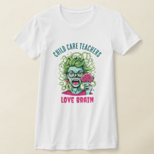Halloween Childcare Educator Appreciation T-Shirt