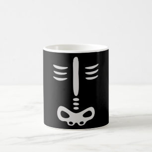 Halloween Children Skeleton Costume Coffee Mug